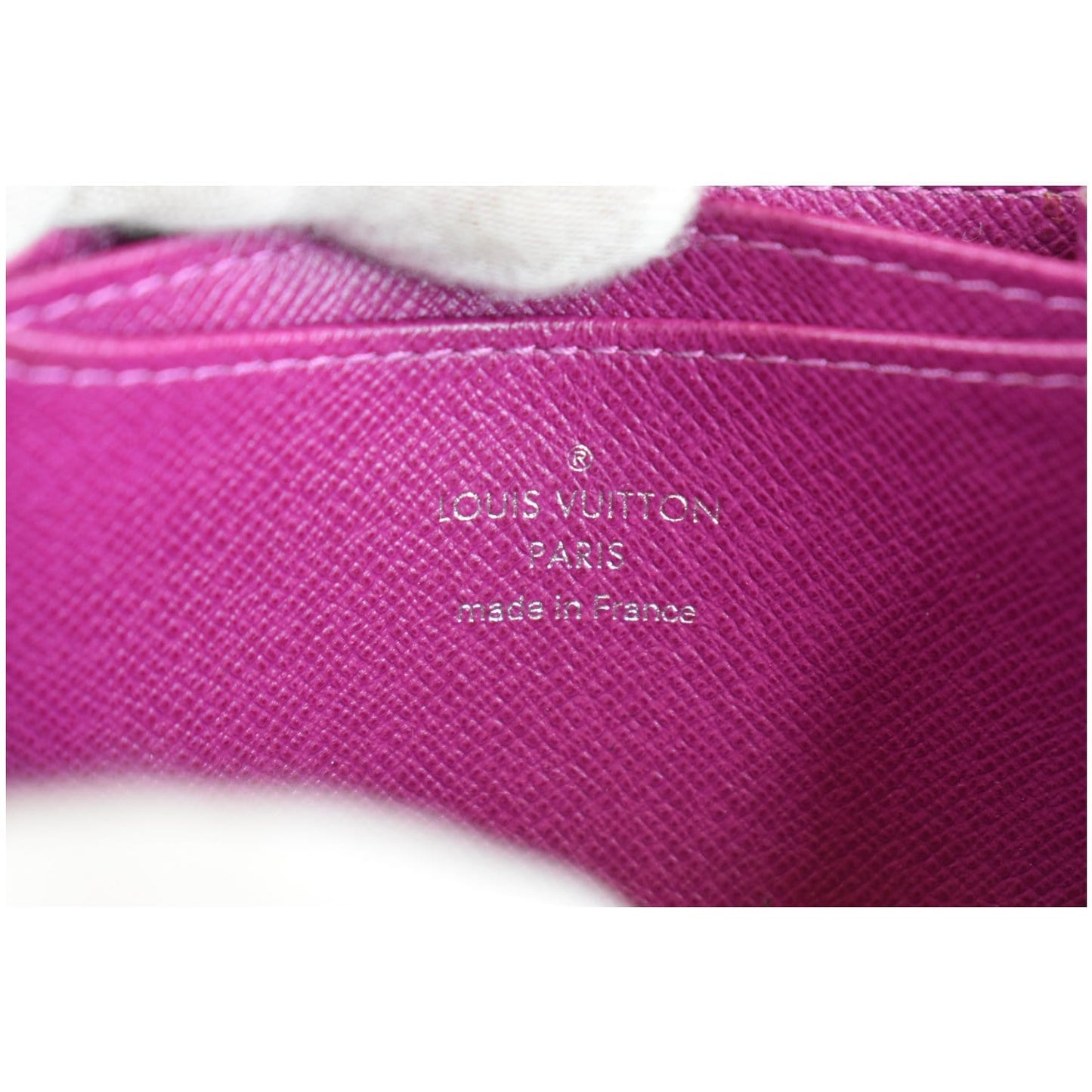 LOUIS VUITTON Epi Leather Zippy Coin Purse Purple