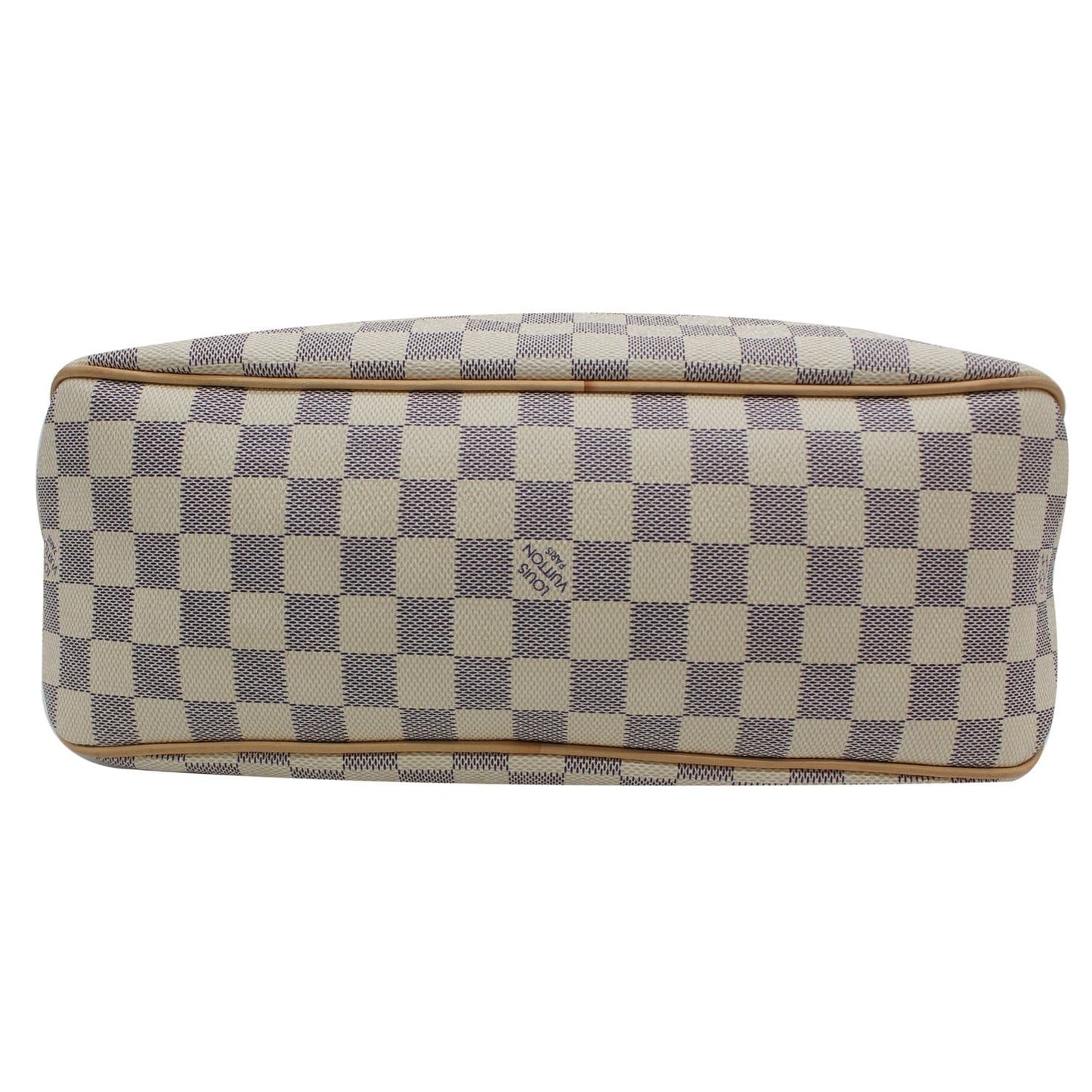 LOUIS VUITTON Delightful PM Damier Azur Hobo Bag White