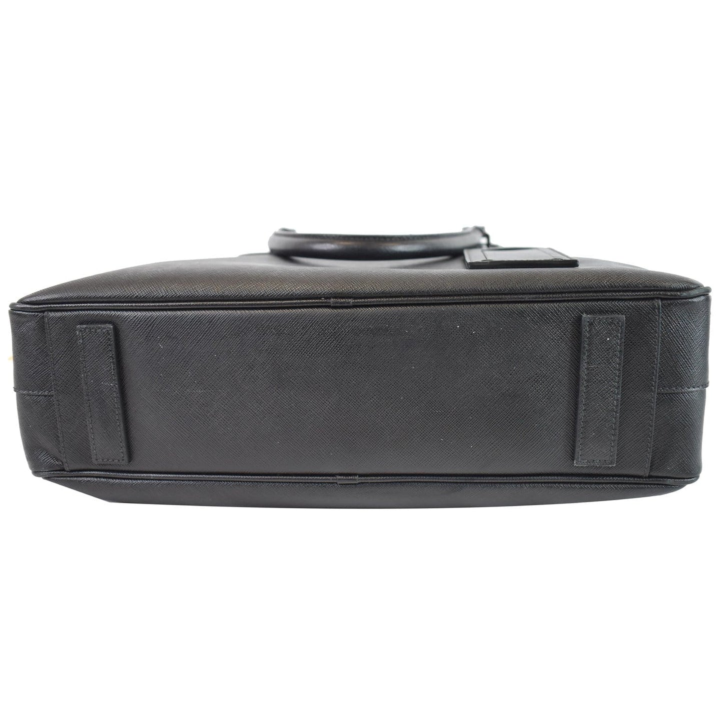 PRADA Saffiano Leather Briefcase Bag Black