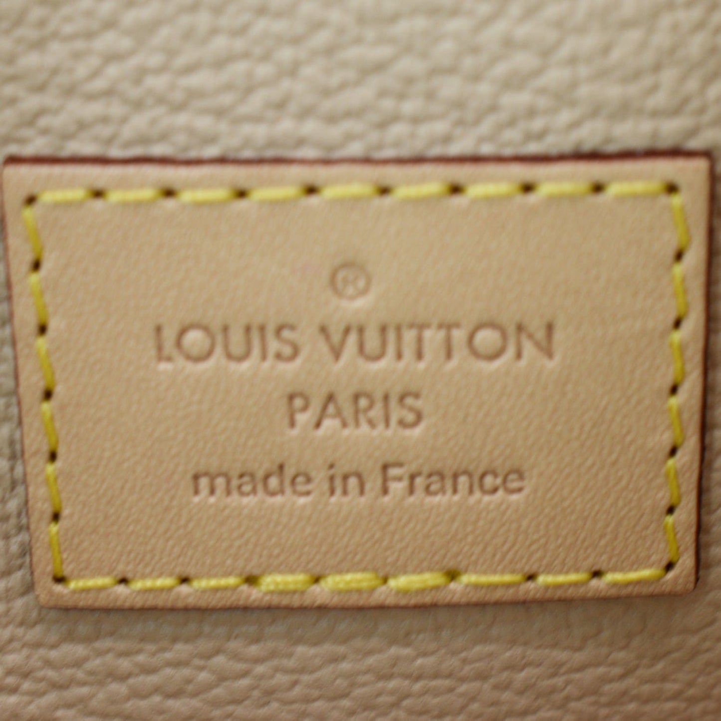 LOUIS VUITTON Monogram Canvas Cosmetic Pouch Brown