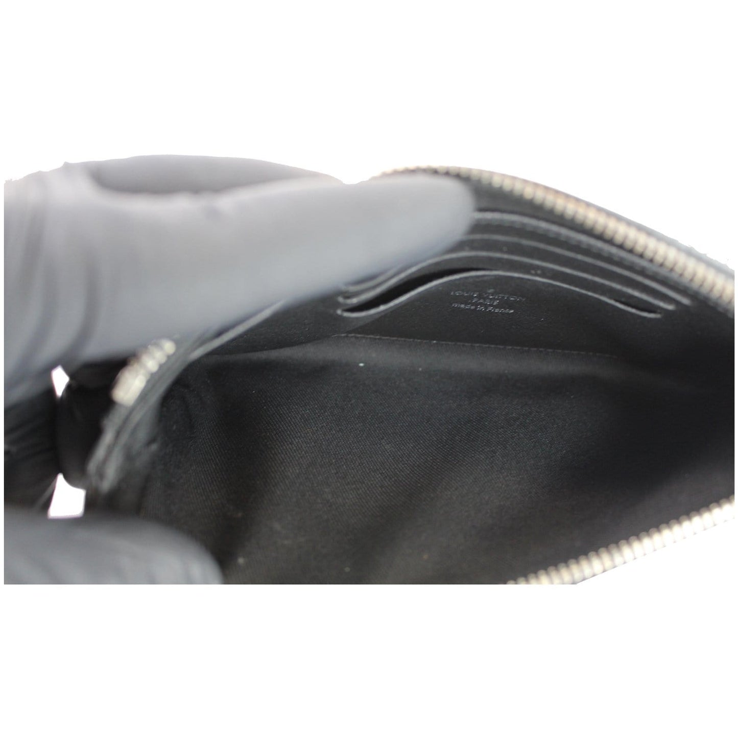 LOUIS VUITTON Discovery Pochette PM Monogram Eclipse Pouch Black
