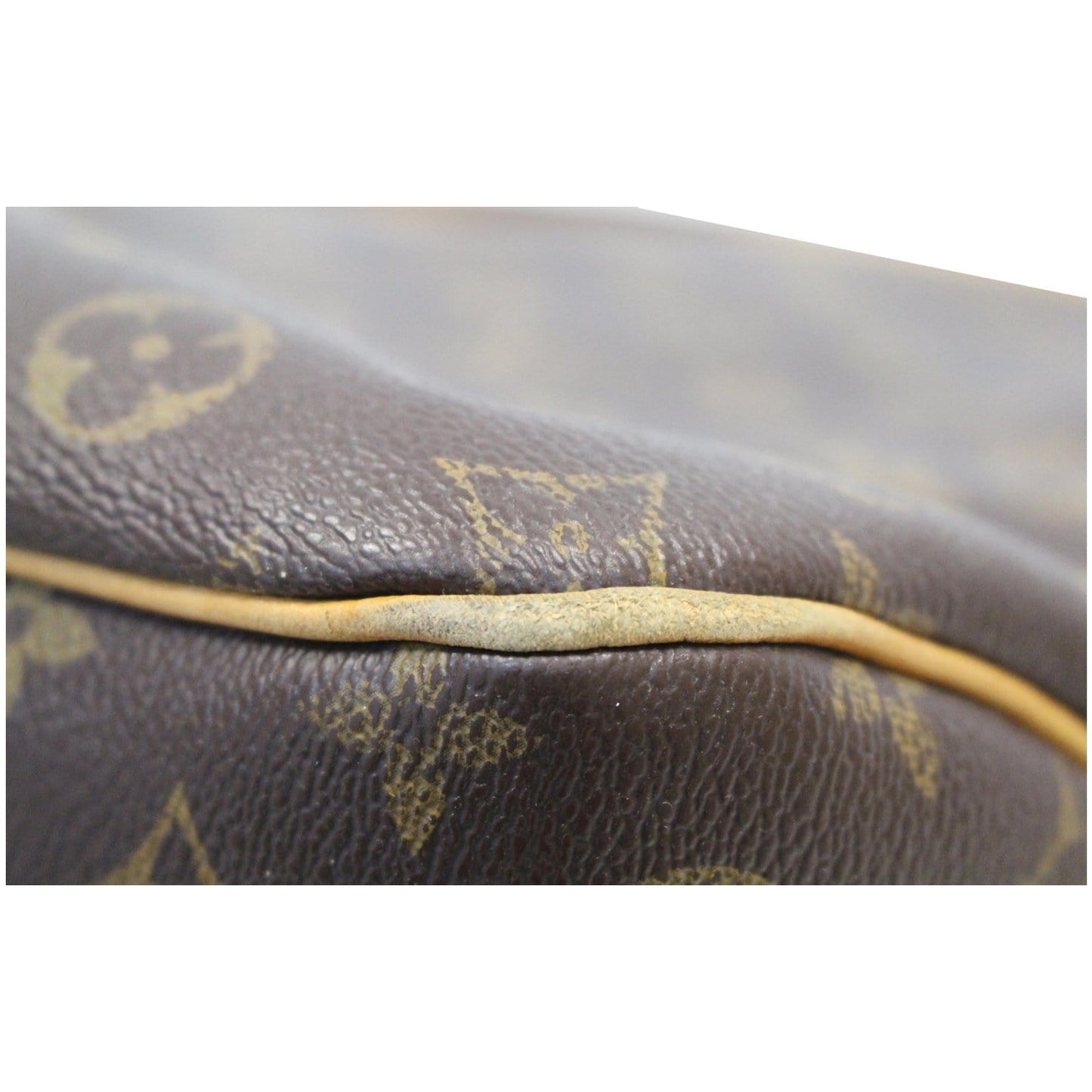 LOUIS VUITTON Delightful PM Monogram Canvas Shoulder Hobo Bag Brown
