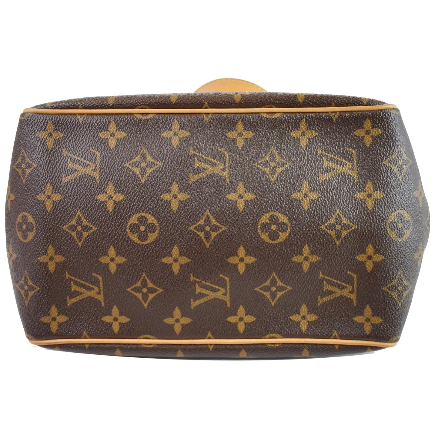 LOUIS VUITTON Batignolles Vertical Monogram Canvas Tote Bag Brown