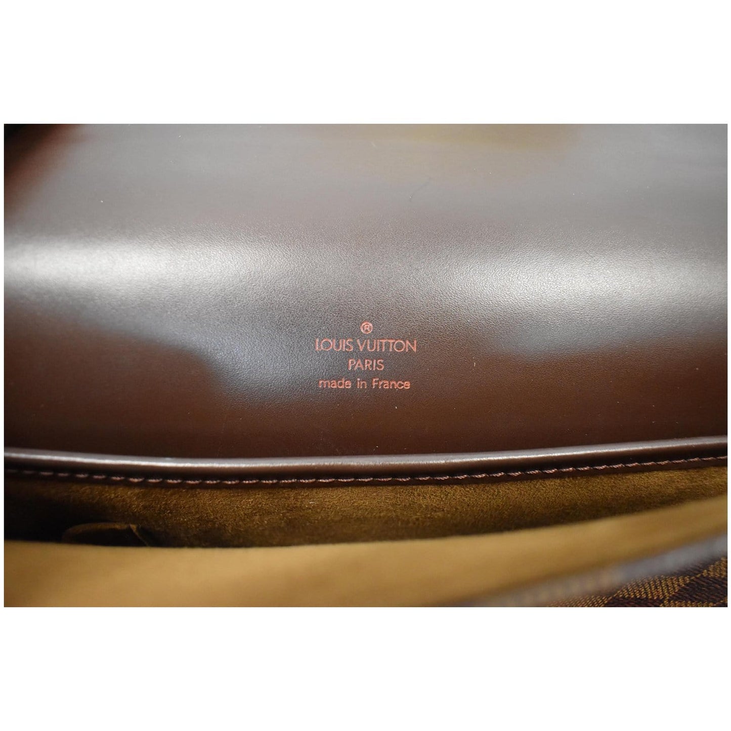 LOUIS VUITTON Altona Damier Ebene Brief Case Brown