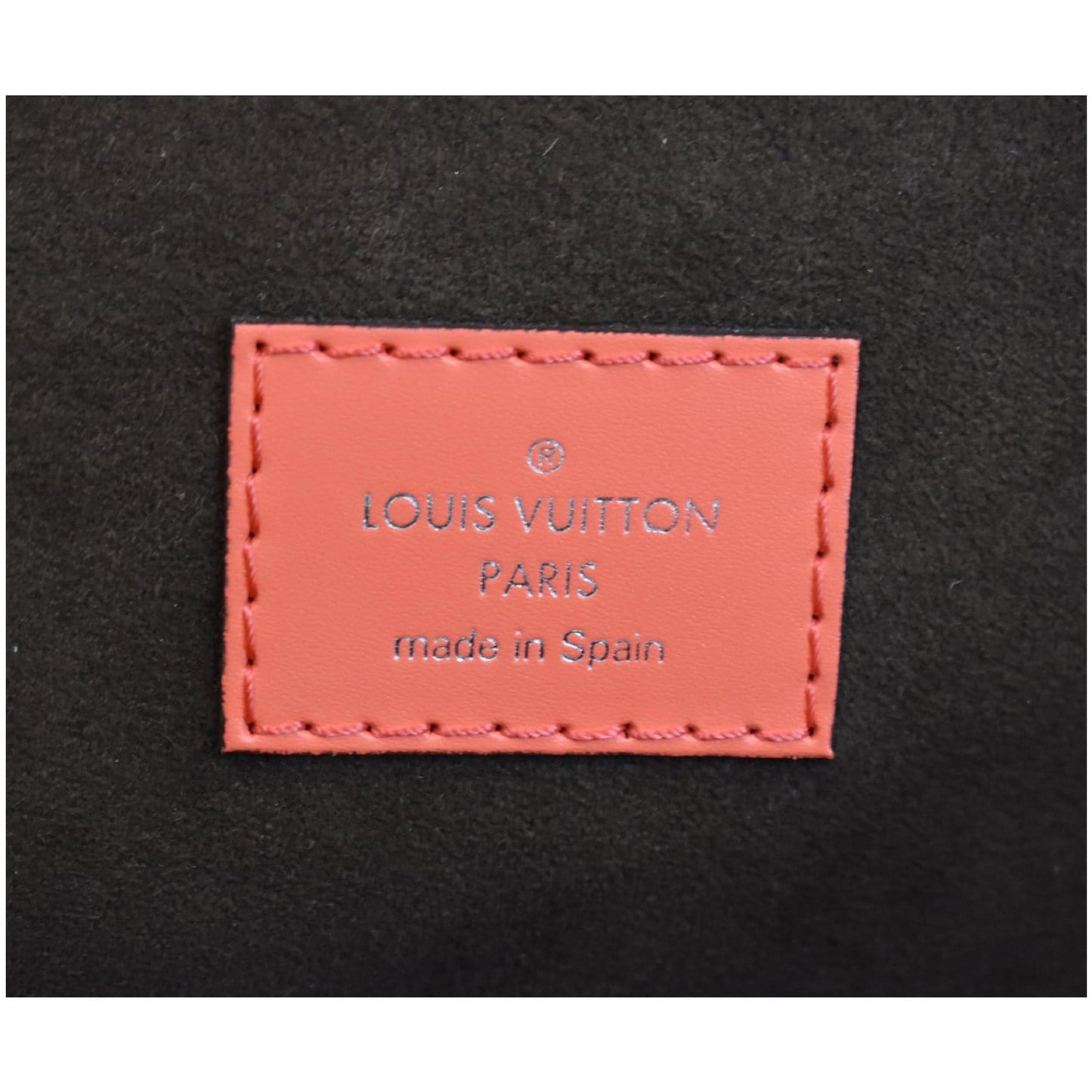 LOUIS VUITTON Cluny MM Epi Leather Satchel Bag Coral