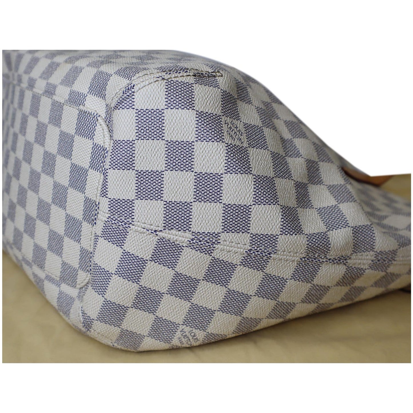 LOUIS VUITTON Salina PM Damier Azur Shoulder Bag White - 15% OFF