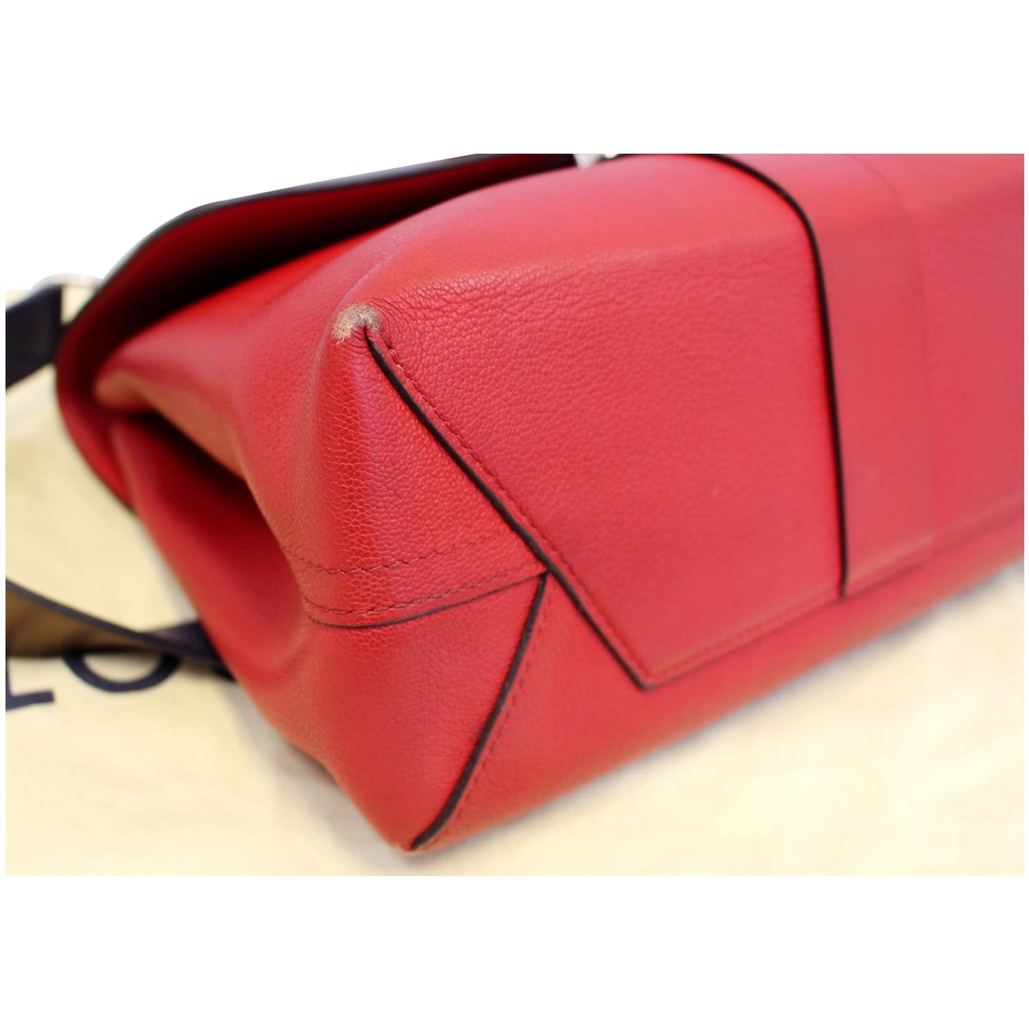 LOUIS VUITTON Very One Handle Monogram Leather Shoulder Bag Rubis - 20% OFF