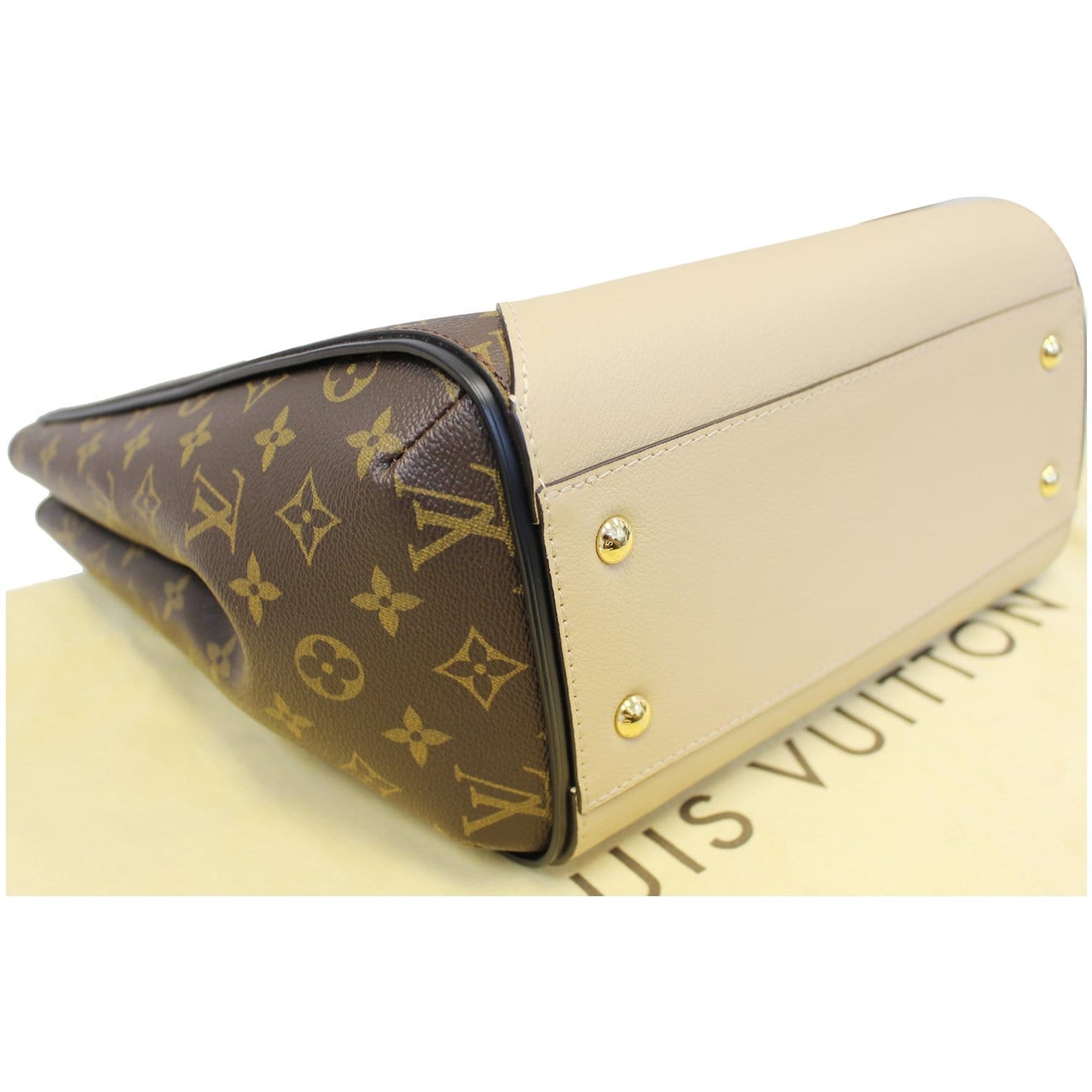 LOUIS VUITTON Kimono Monogram Calfskin Tote Bag Dune