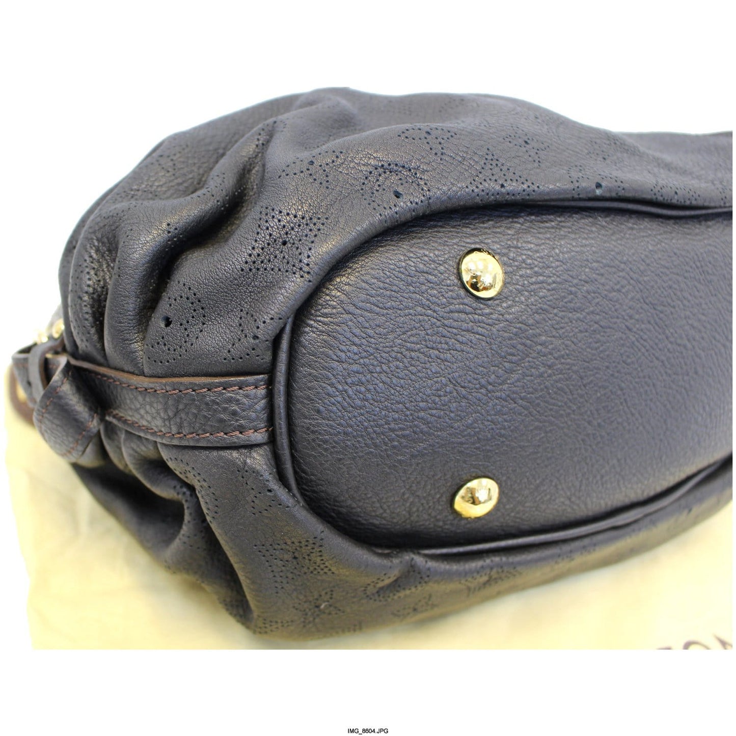 LOUIS VUITTON Mahina XS Monogram Black Leather Shoulder Bag - Sale