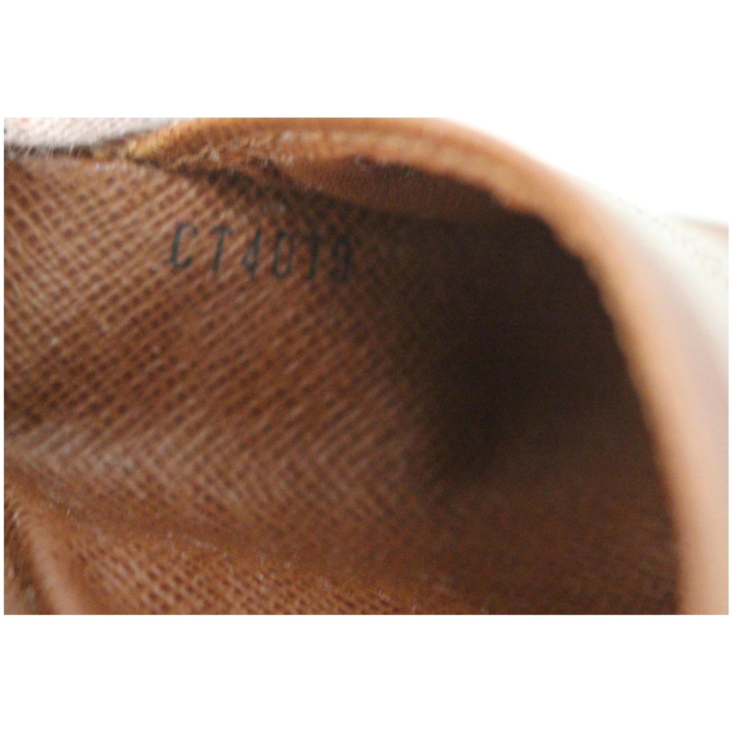 LOUIS VUITTON Pocket Organizer Monogram Canvas Wallet Brown