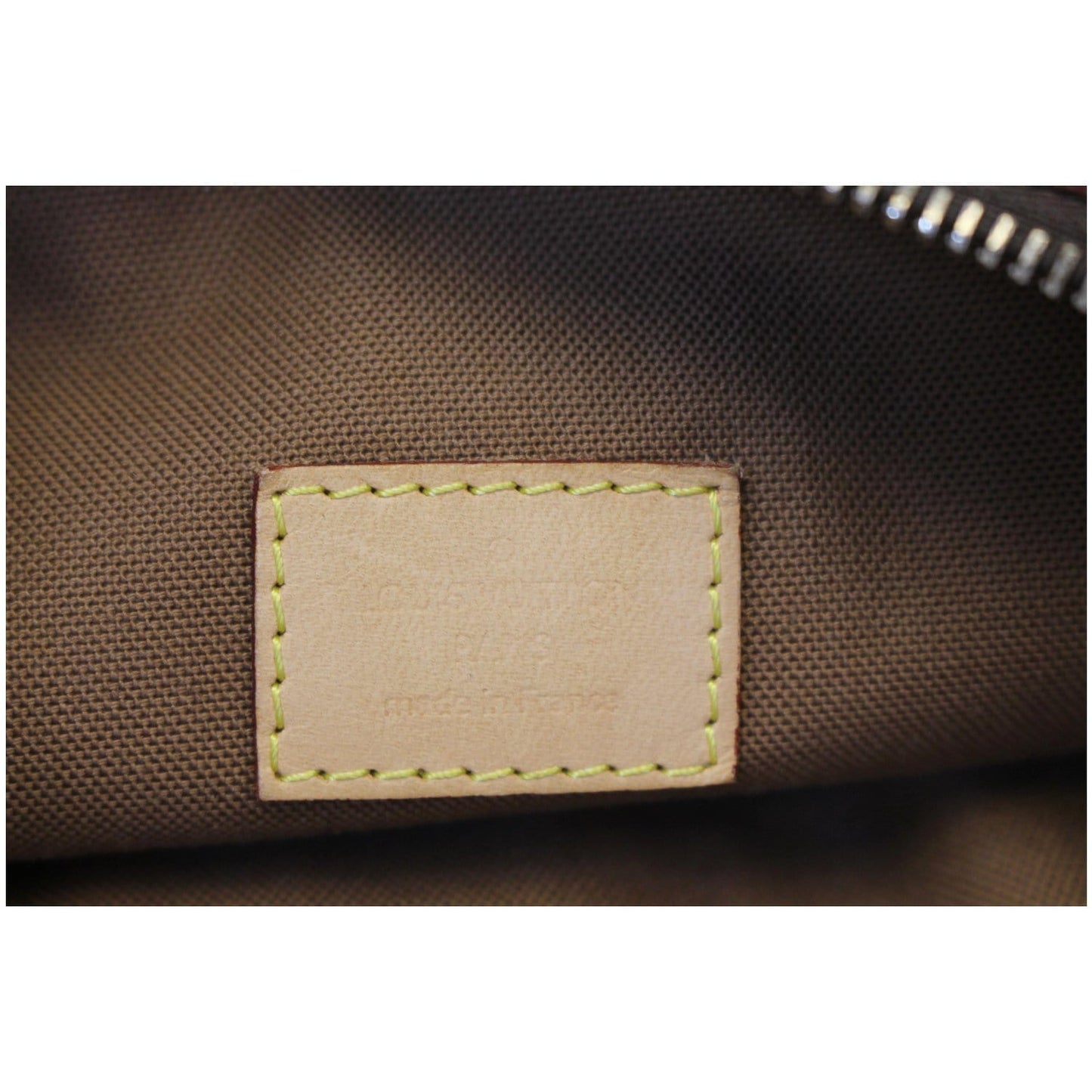 LOUIS VUITTON Odeon MM Monogram Canvas Shoulder Bag Brown