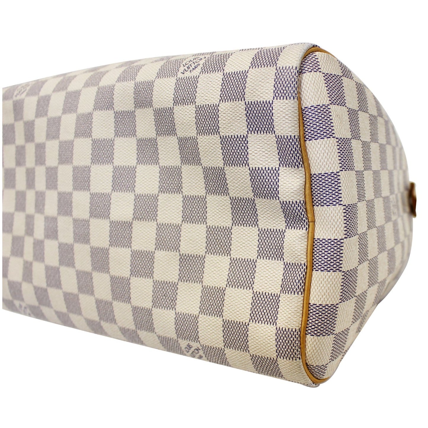 LOUIS VUITTON  Speedy 30 Damier Azur Satchel Handbag