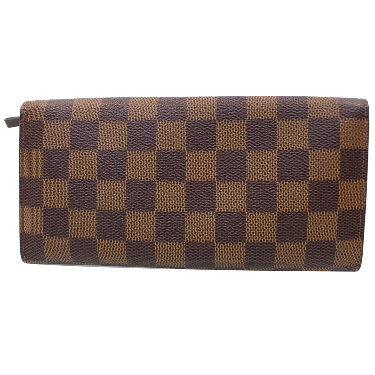 LOUIS VUITTON Modulable Damier Ebene Portefeuille Long Wallet Brown