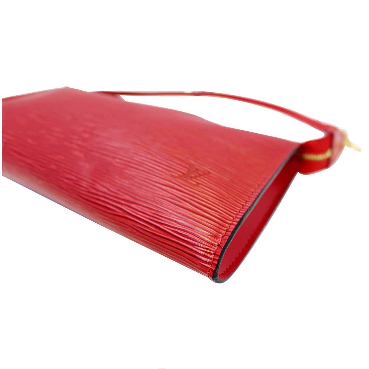 LOUIS VUITTON Epi Leather Red Pochette Accessoires Pouch