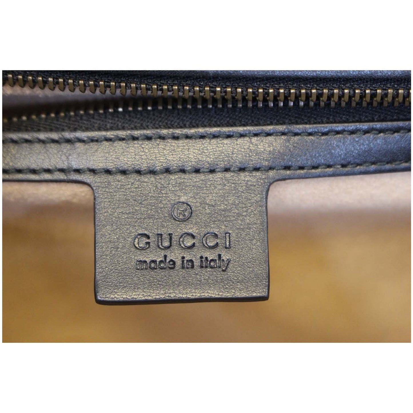 GUCCI Queen Margaret Matelasse Leather Clutch Bag