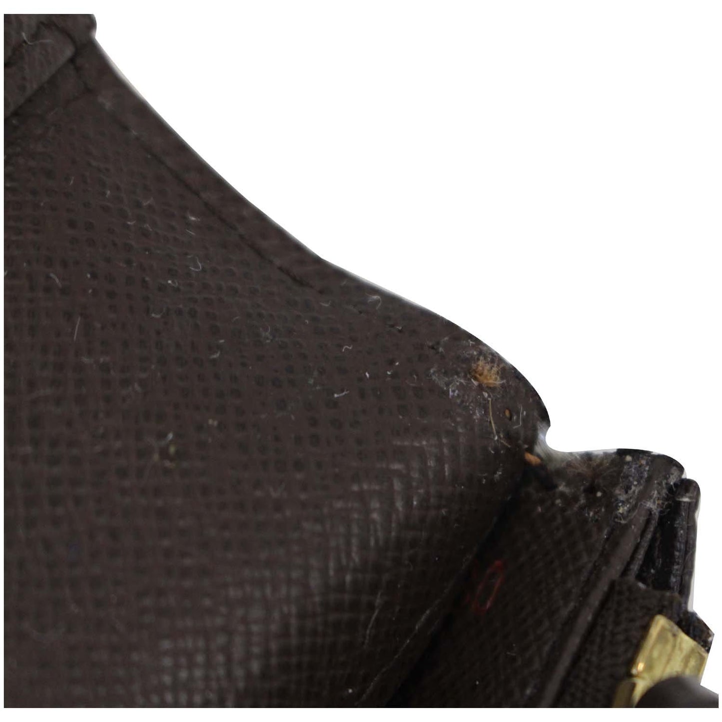 LOUIS VUITTON Insolite Damier Ebene Wallet Brown