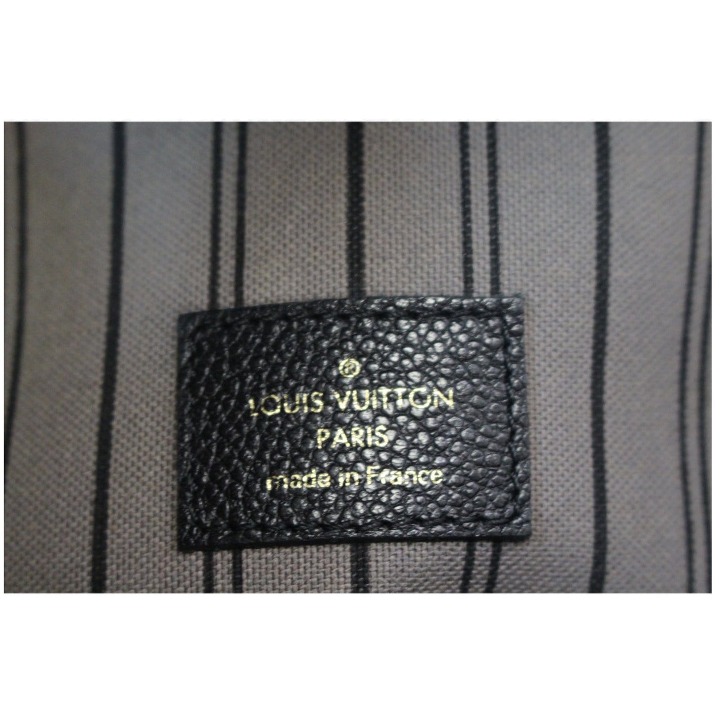 LOUIS VUITTON Metis Pochette Empreinte Leather Crossbody Bag Black - 15% OFF