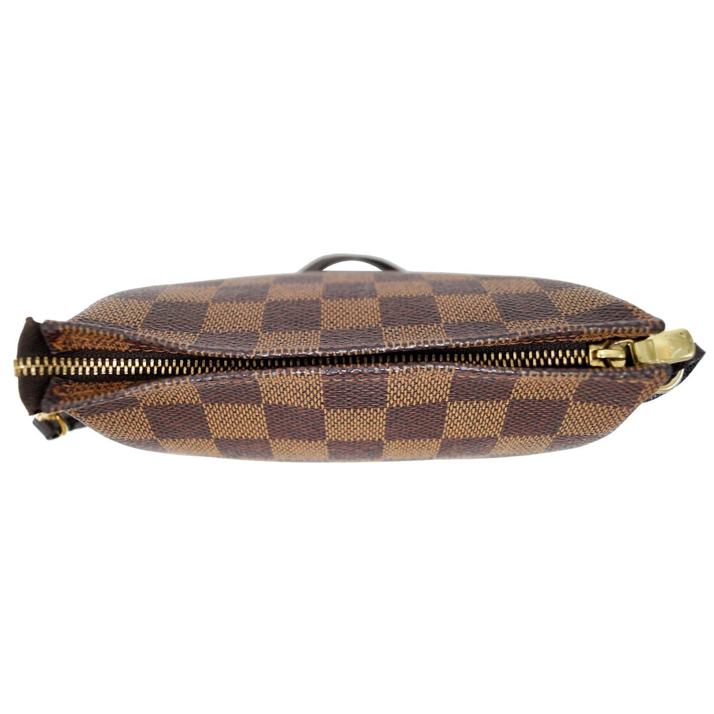 LOUIS VUITTON Truth Damier Ebene Makeup Pouch Bag Brown