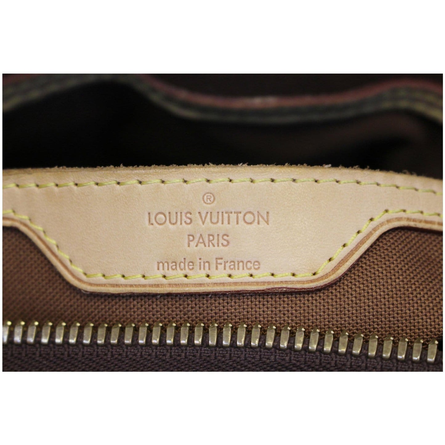 LOUIS VUITTON Palermo GM Monogram Canvas Tote Shoulder Bag Brown