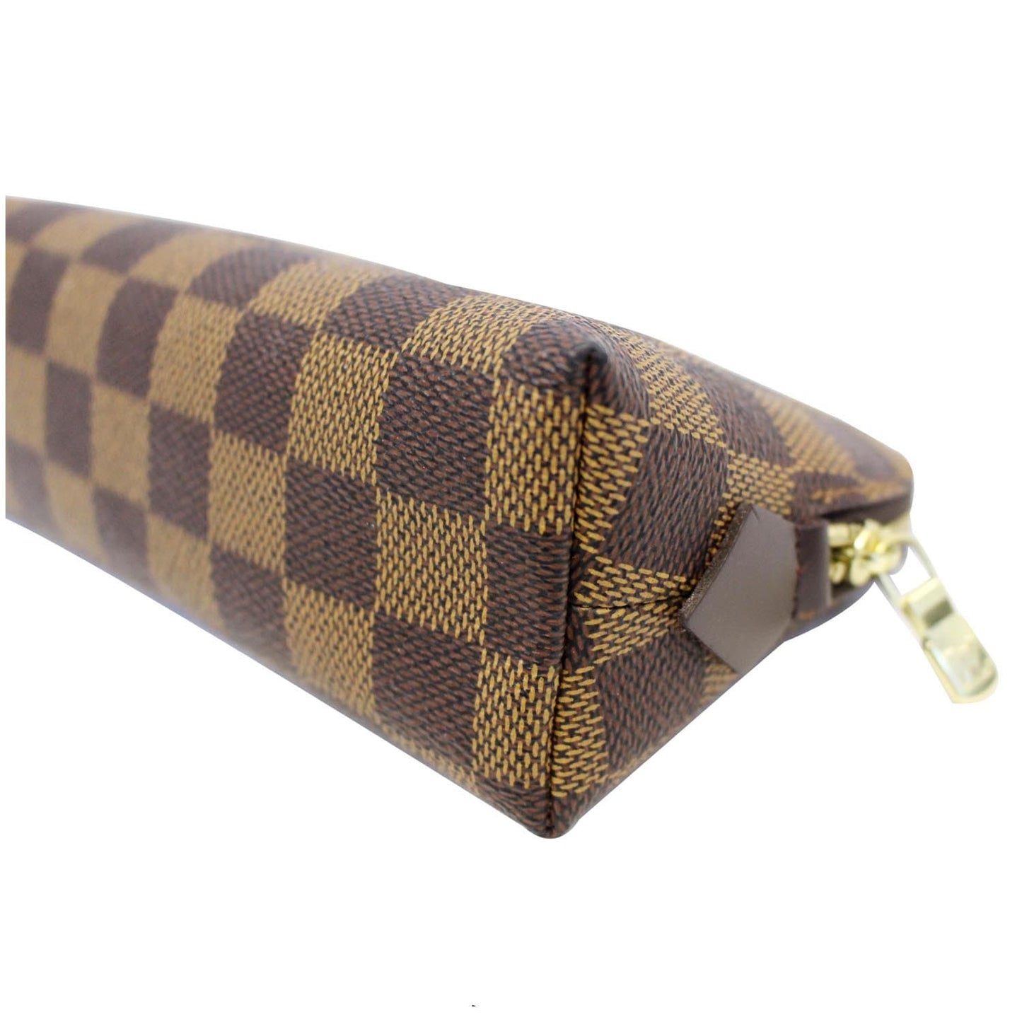 LOUIS VUITTON Damier Ebene Pochette Cosmetic Pouch