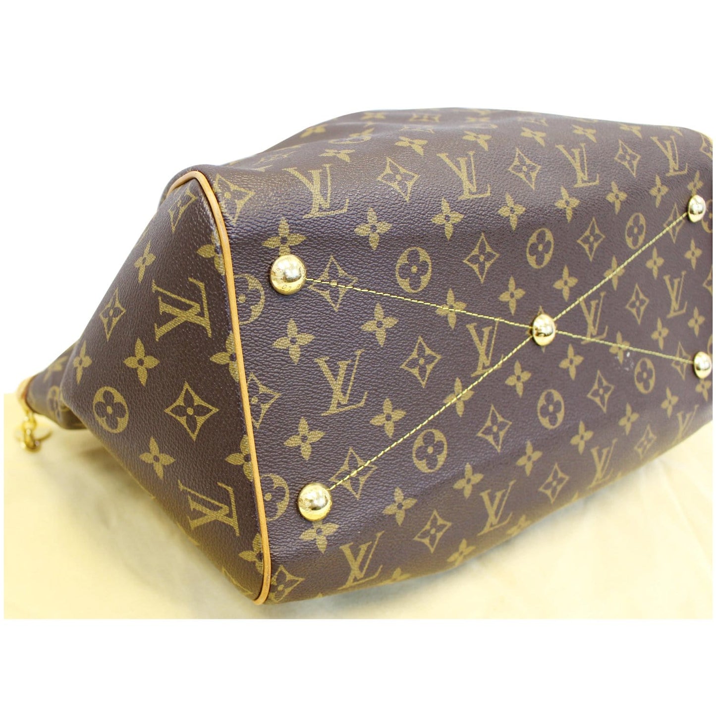 LOUIS VUITTON Tivoli GM Monogram Canvas Brown Shoulder Bag