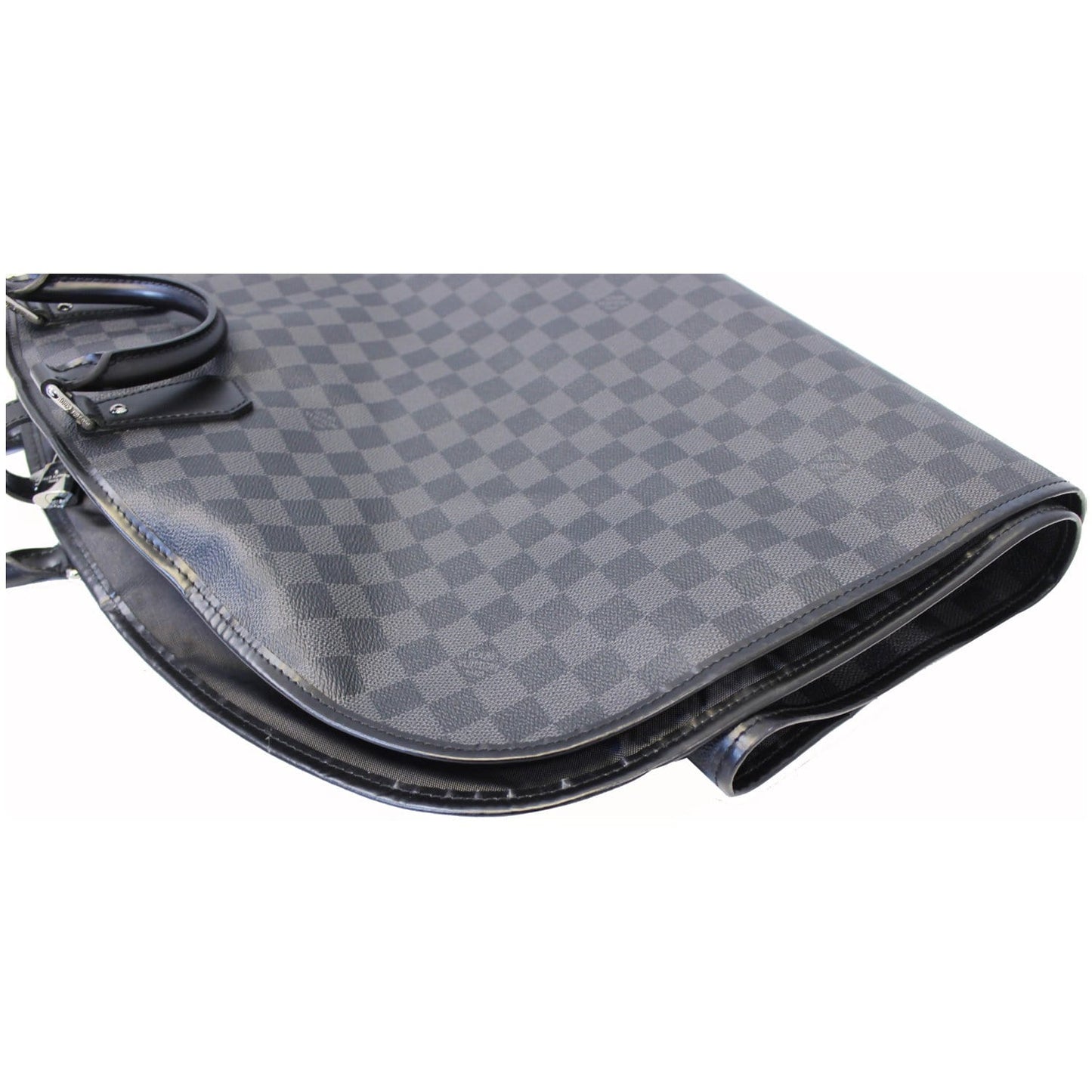 LOUIS VUITTON Damier Graphite Garment Cover Bag Black