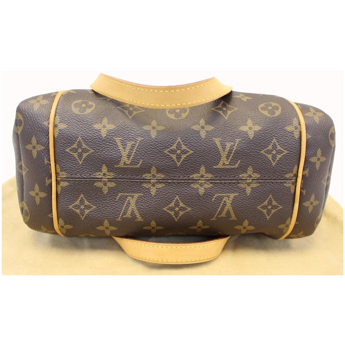 LOUIS VUITTON Totally PM Monogram Canvas Shoulder Bag Brown
