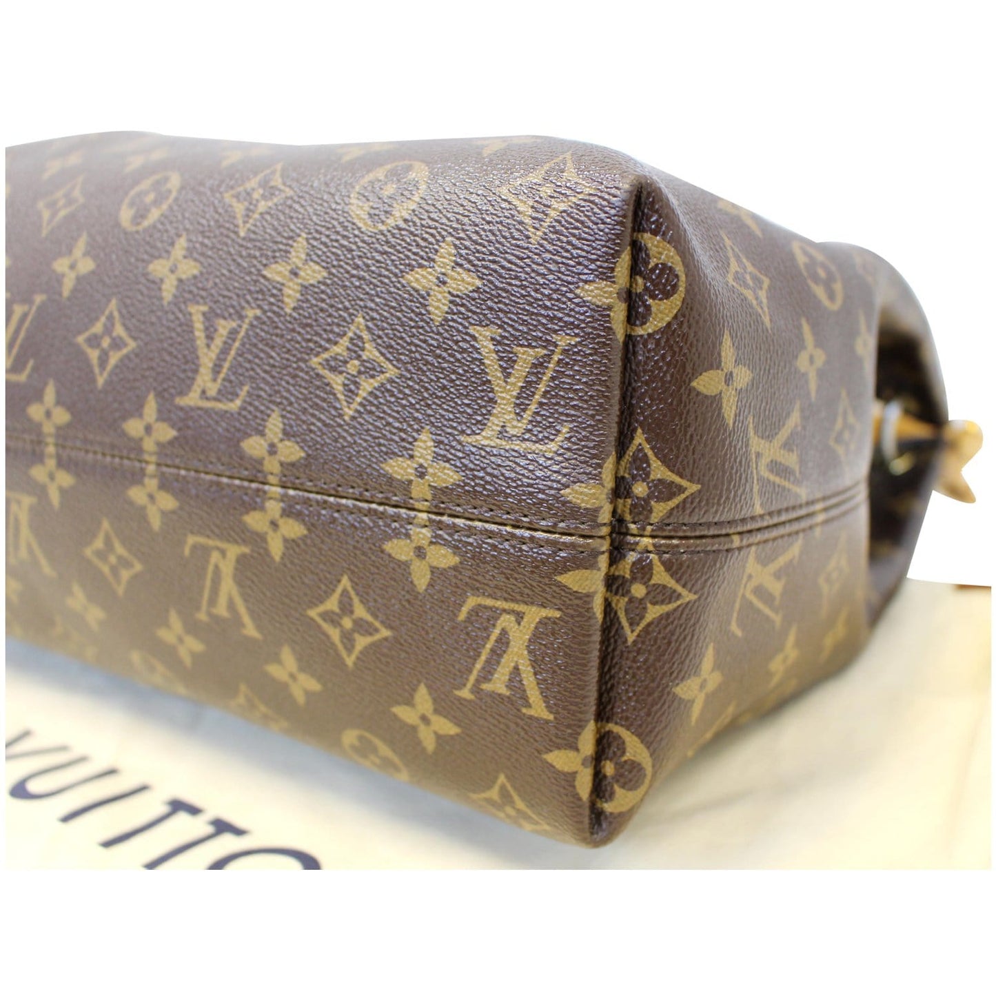 LOUIS VUITTON Graceful MM Monogram Canvas Shoulder Bag