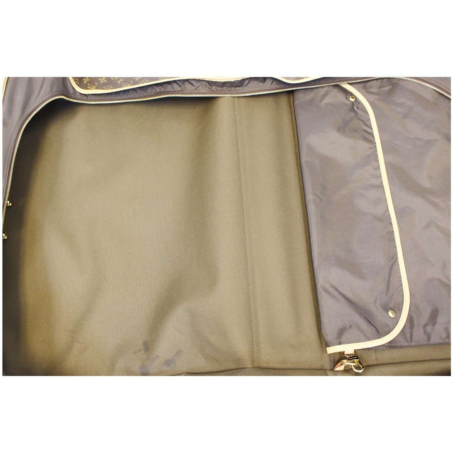LOUIS VUITTON Monogram Canvas Garment Carrier Bag Brown