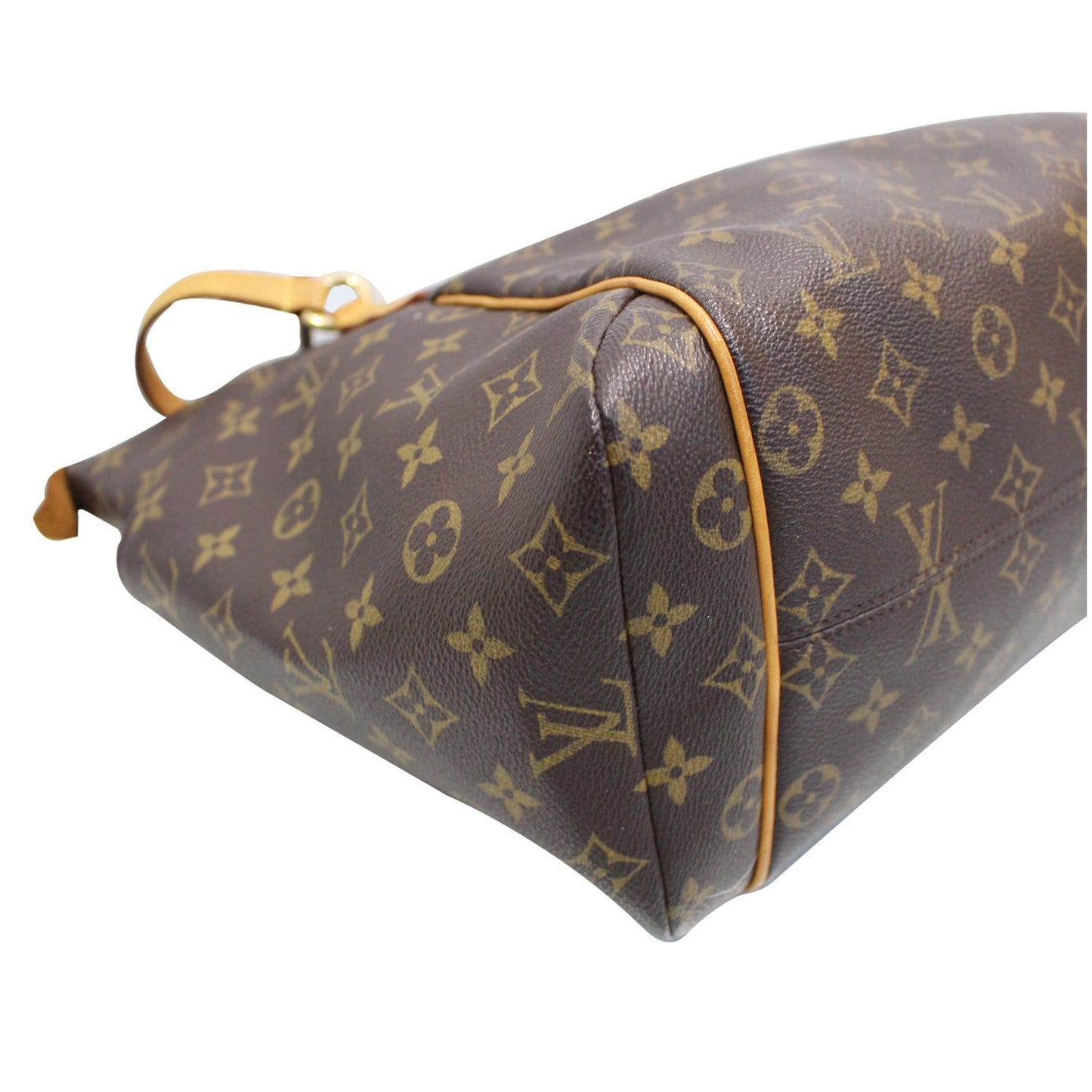 LOUIS VUITTON Totally MM Monogram Canvas Shoulder Bag Brown