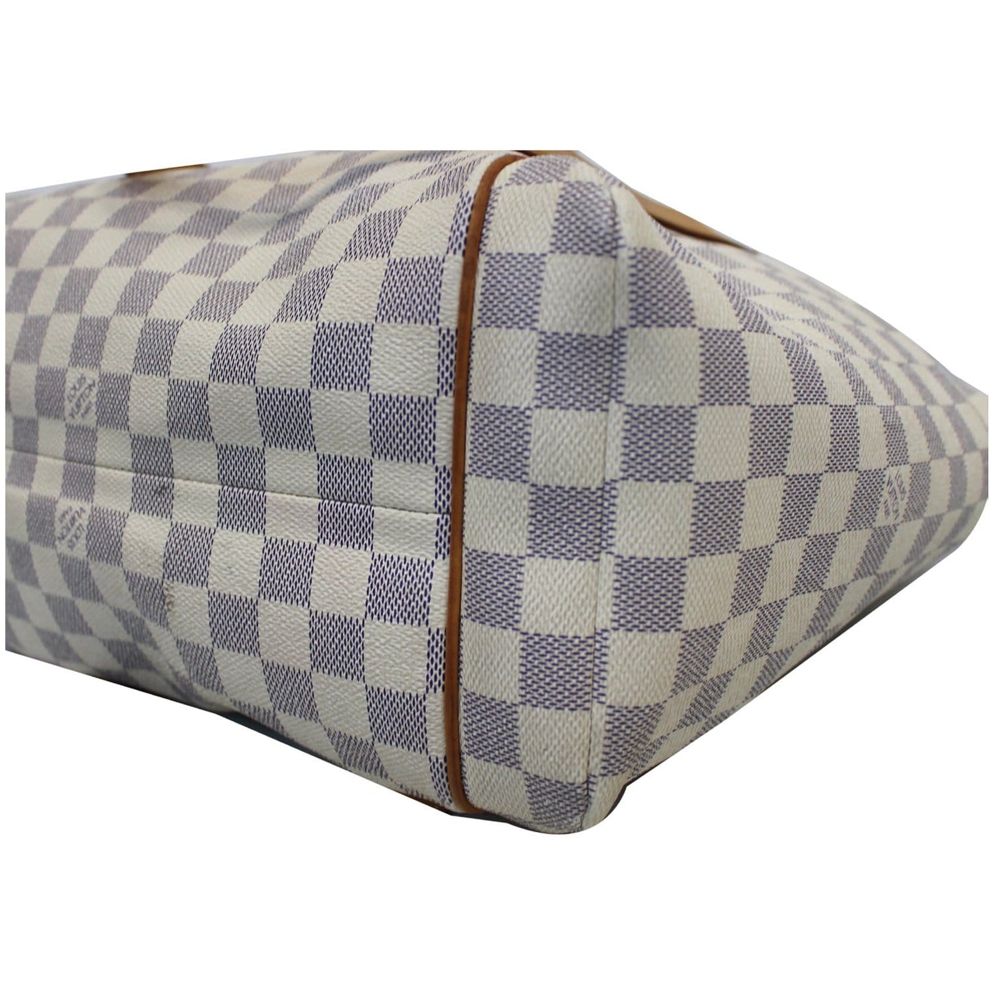 LOUIS VUITTON Totally GM Damier Azur Shoulder Bag White