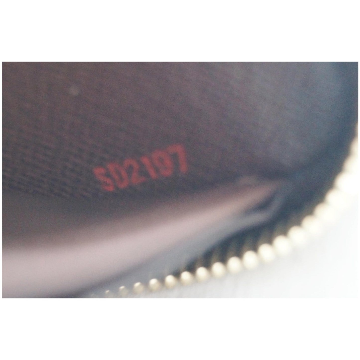 LOUIS VUITTON Zip Around Damier Ebene Wallet Brown