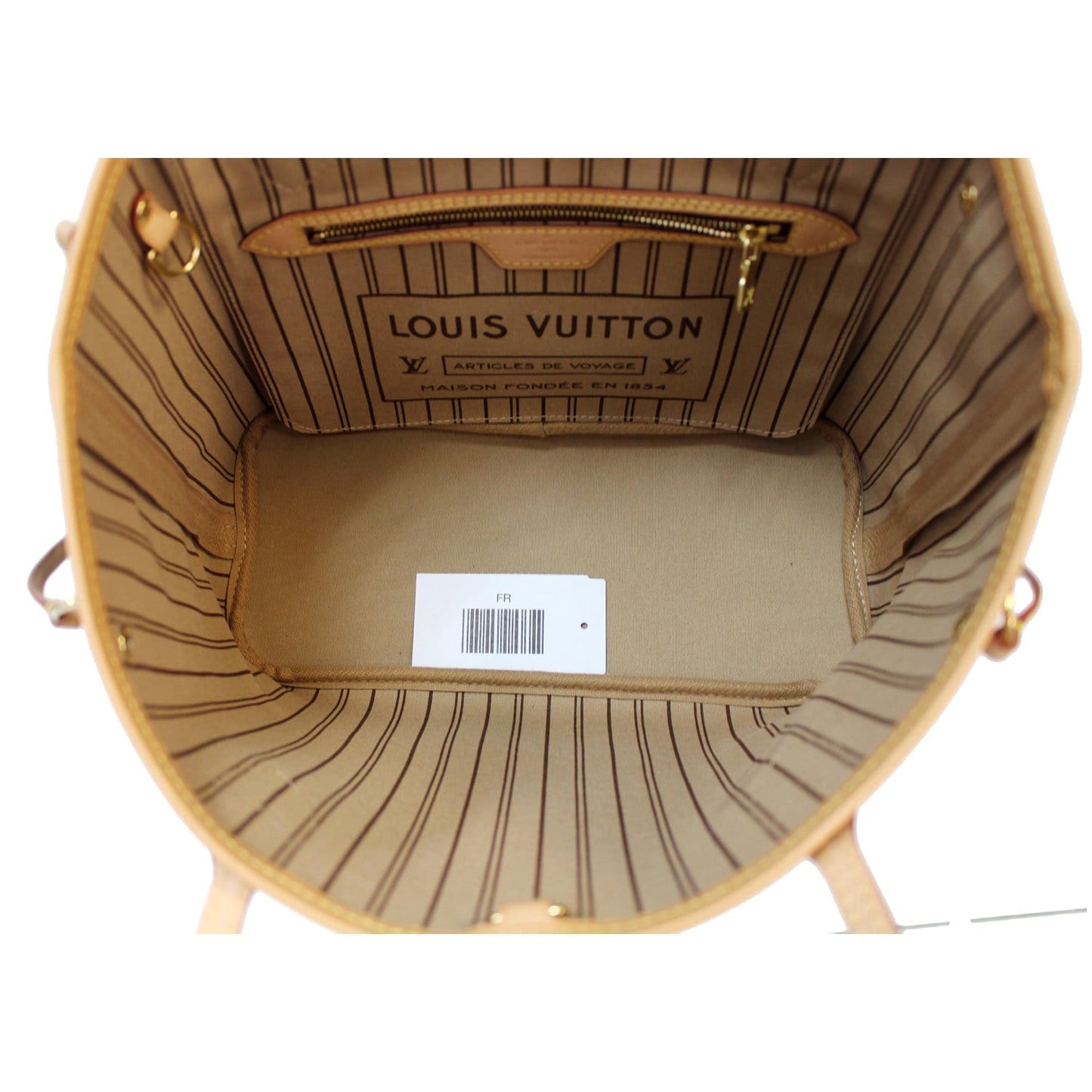 LOUIS VUITTON Neverfull PM Monogram Canvas Shoulder Bag Brown
