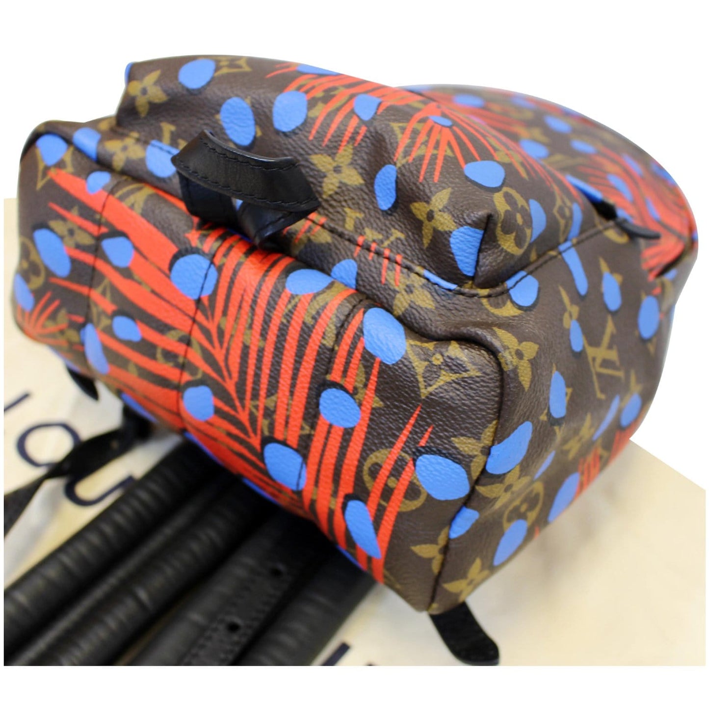 LOUIS VUITTON Palm Springs PM Monogram Jungle Dots Backpack Bag Brown - 25% OFF