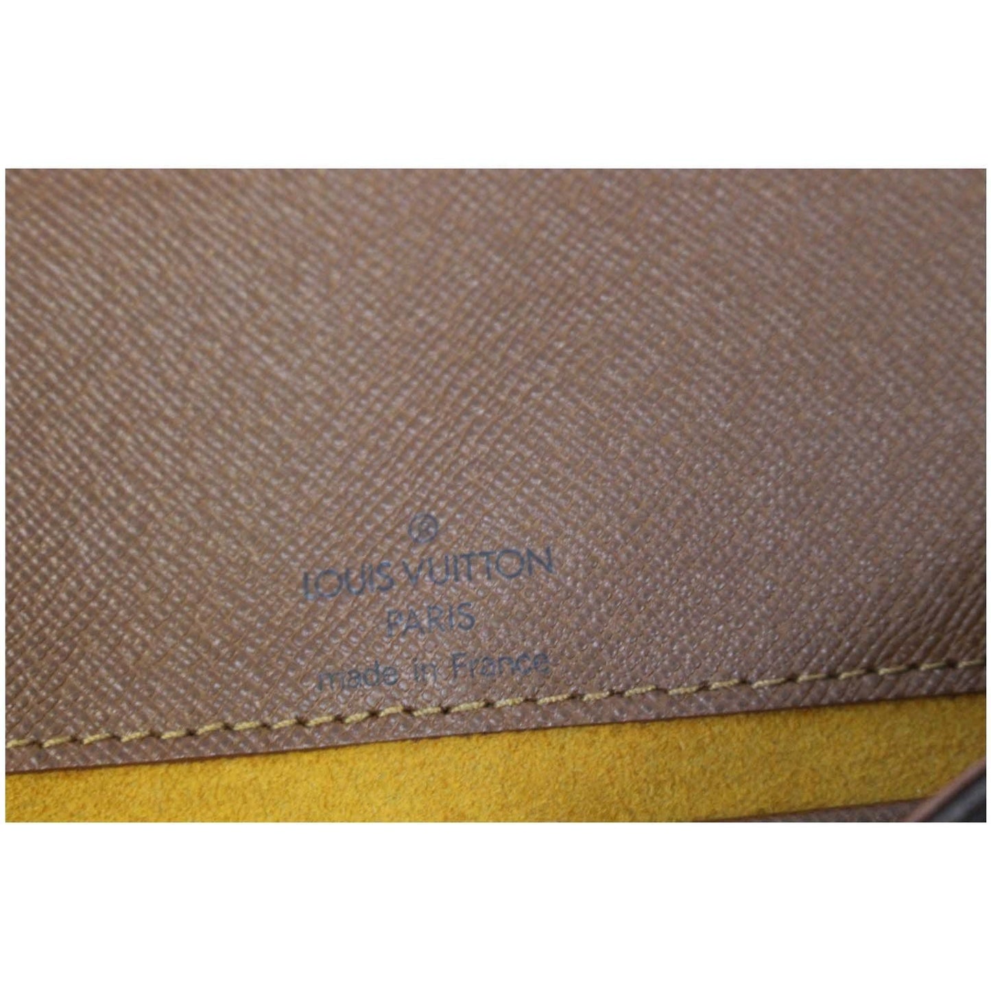 LOUIS VUITTON Musette Tango Monogram Canvas Short Strap Shoulder Bag Brown