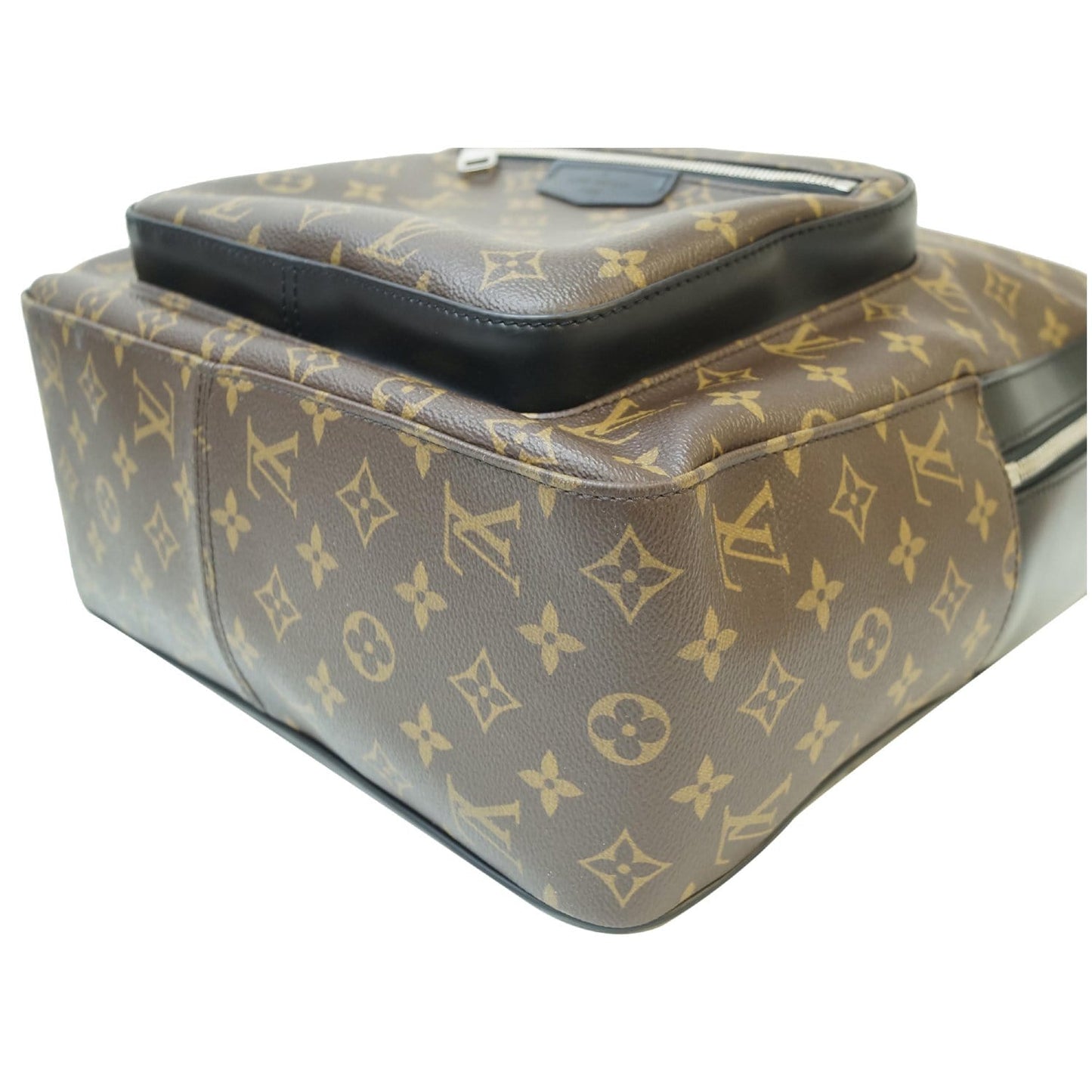 LOUIS VUITTON Josh Monogram Canvas Backpack Bag Brown