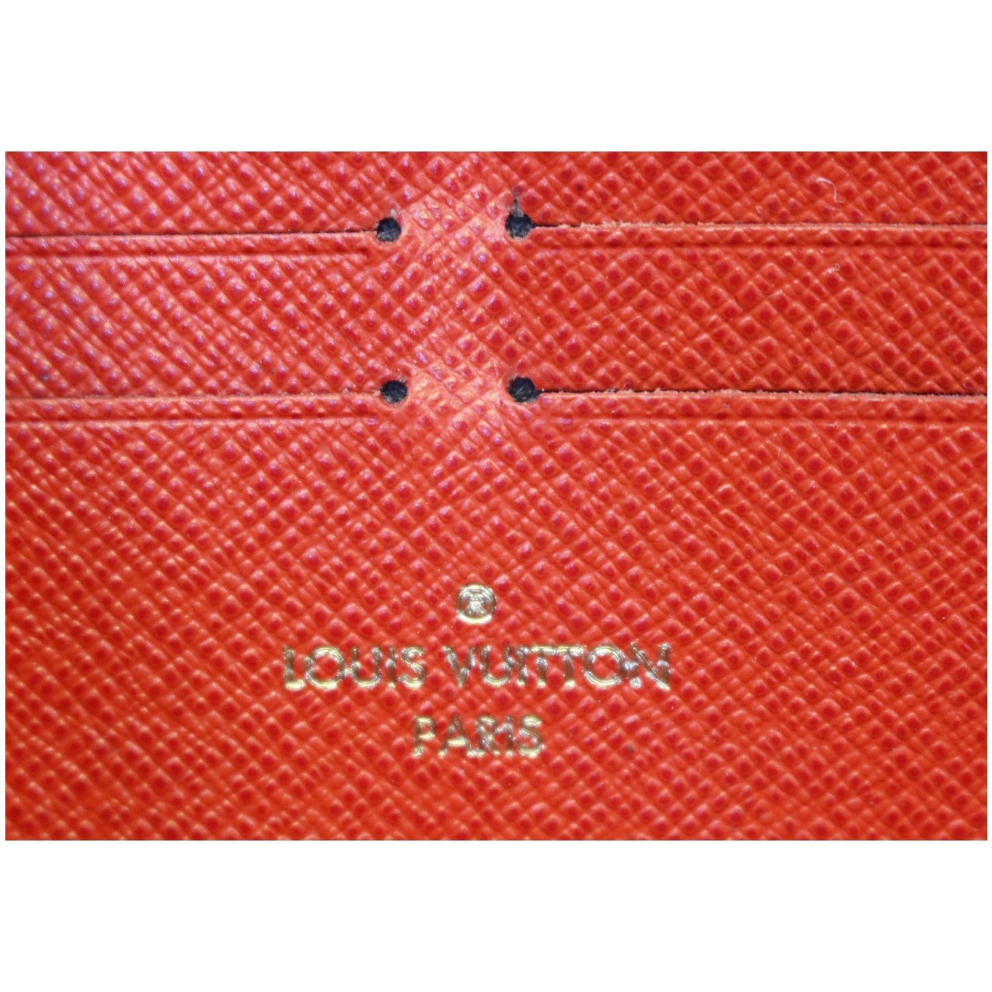 LOUIS VUITTON Zip Around Monogram Canvas Wallet Brown
