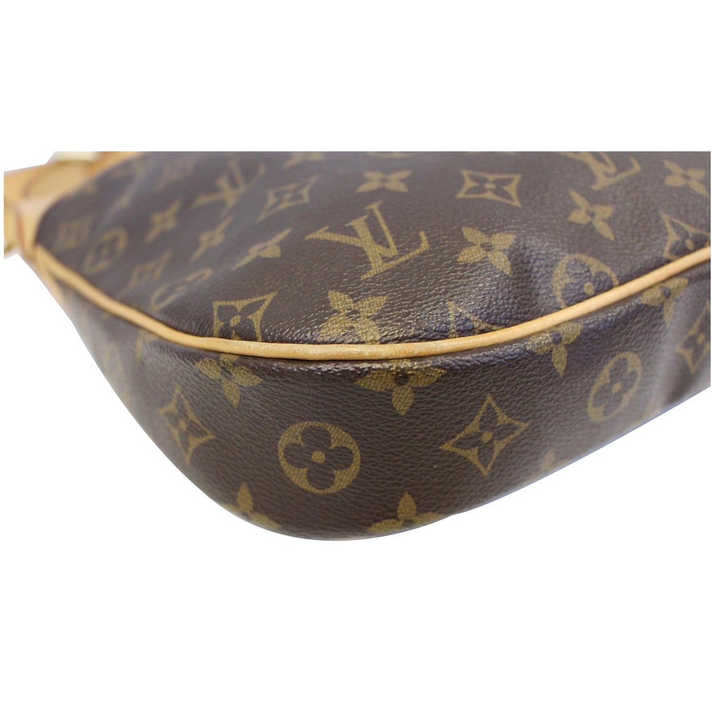 LOUIS VUITTON Odeon PM Monogram Canvas Shoulder Crossbody Bag Brown
