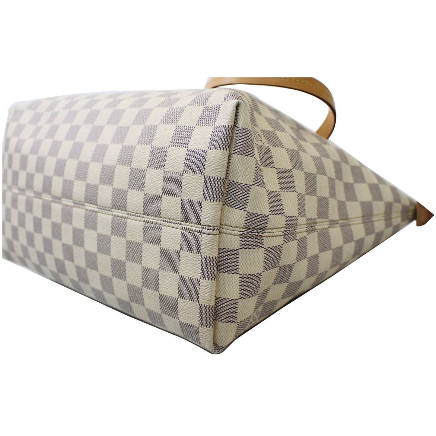 LOUIS VUITTON Iena MM Damier Azur Shoulder Bag White - 15% OFF