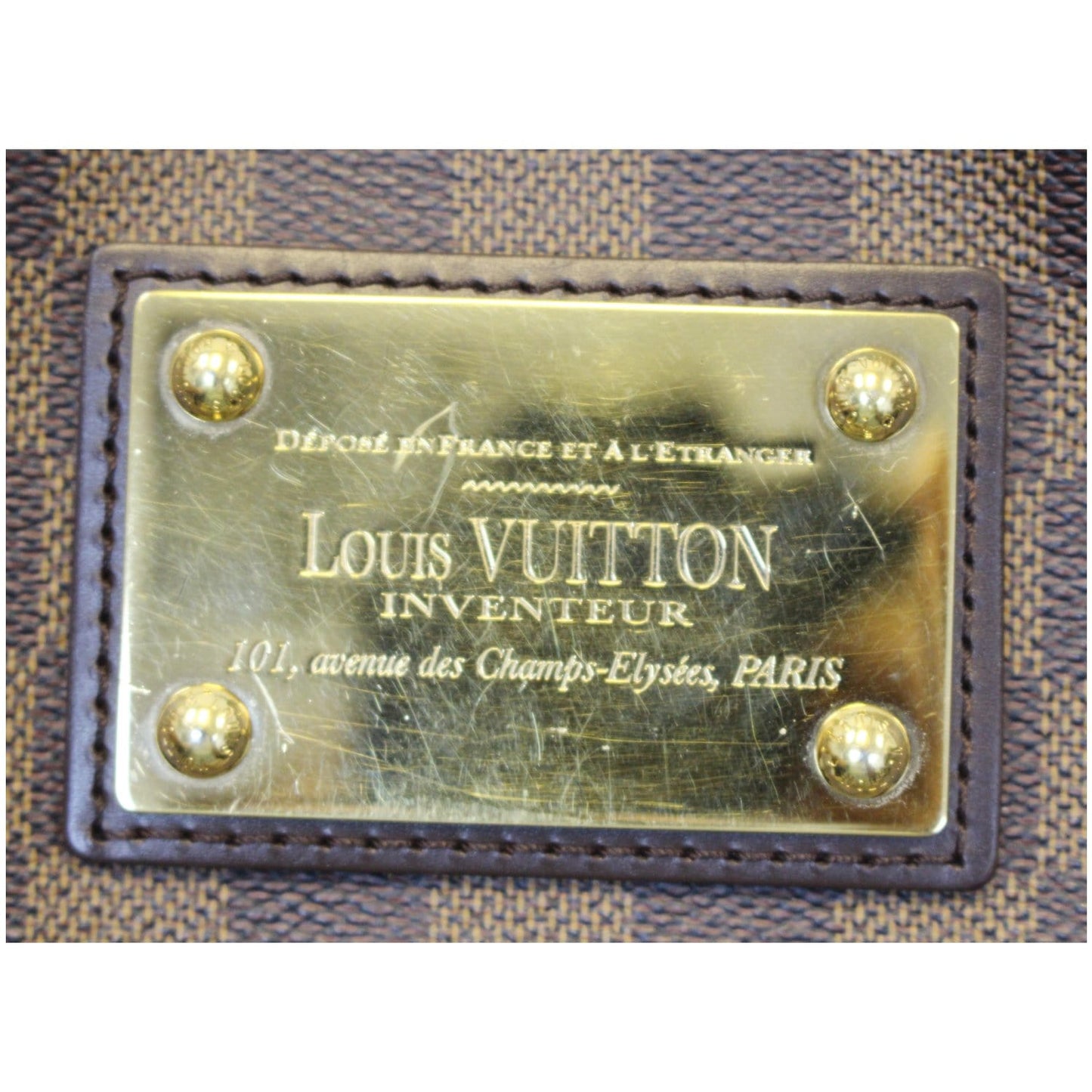 LOUIS VUITTON Thames PM Damier Ebene Shoulder Bag Brown - 20% OFF