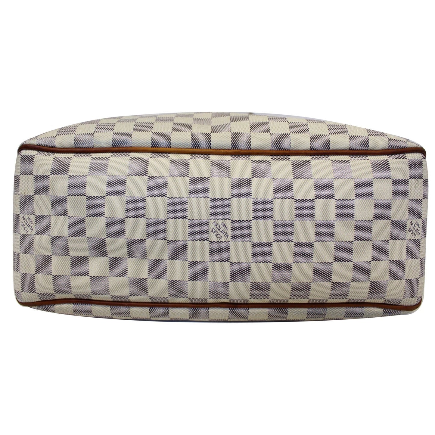 LOUIS VUITTON Delightful PM Damier Azur Shoulder Hobo Bag White