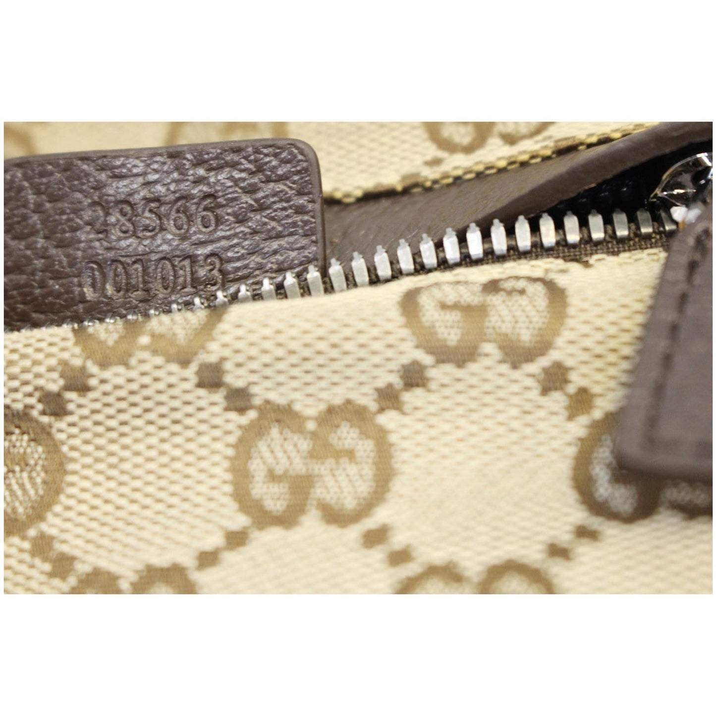 GUCCI GG Monogram Waist Bum Bag 28566 Brown