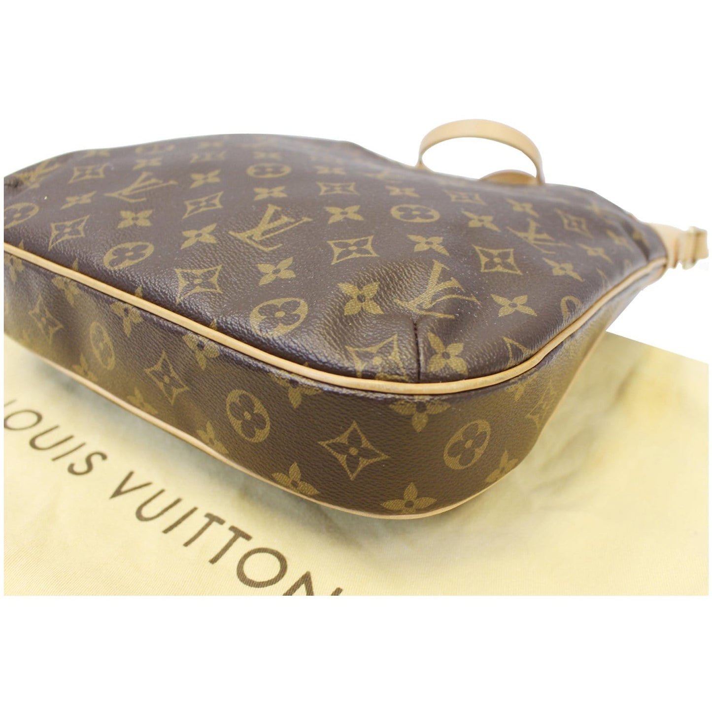 LOUIS VUITTON Odeon MM Monogram Canvas Shoulder Crossbody Bag Brown