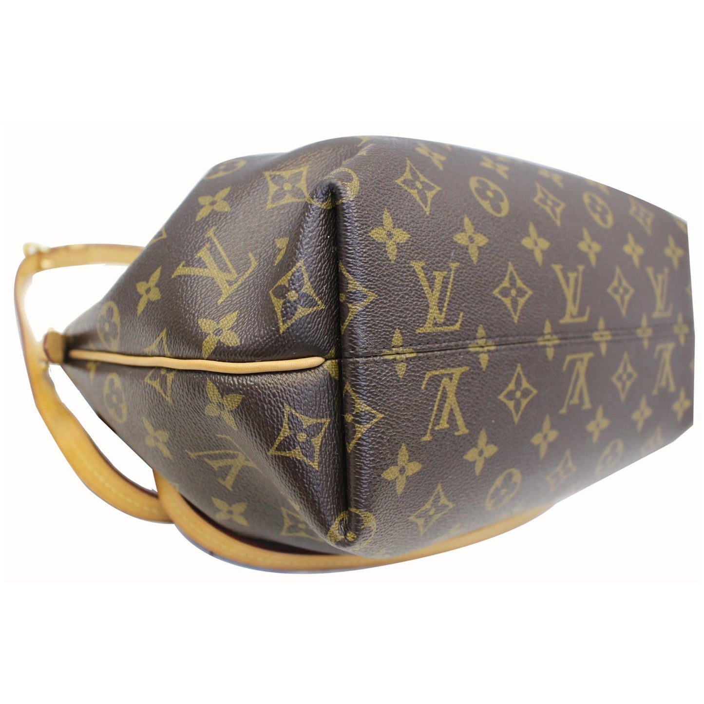 LOUIS VUITTON Turenne PM Monogram Canvas Shoulder Bag Brown