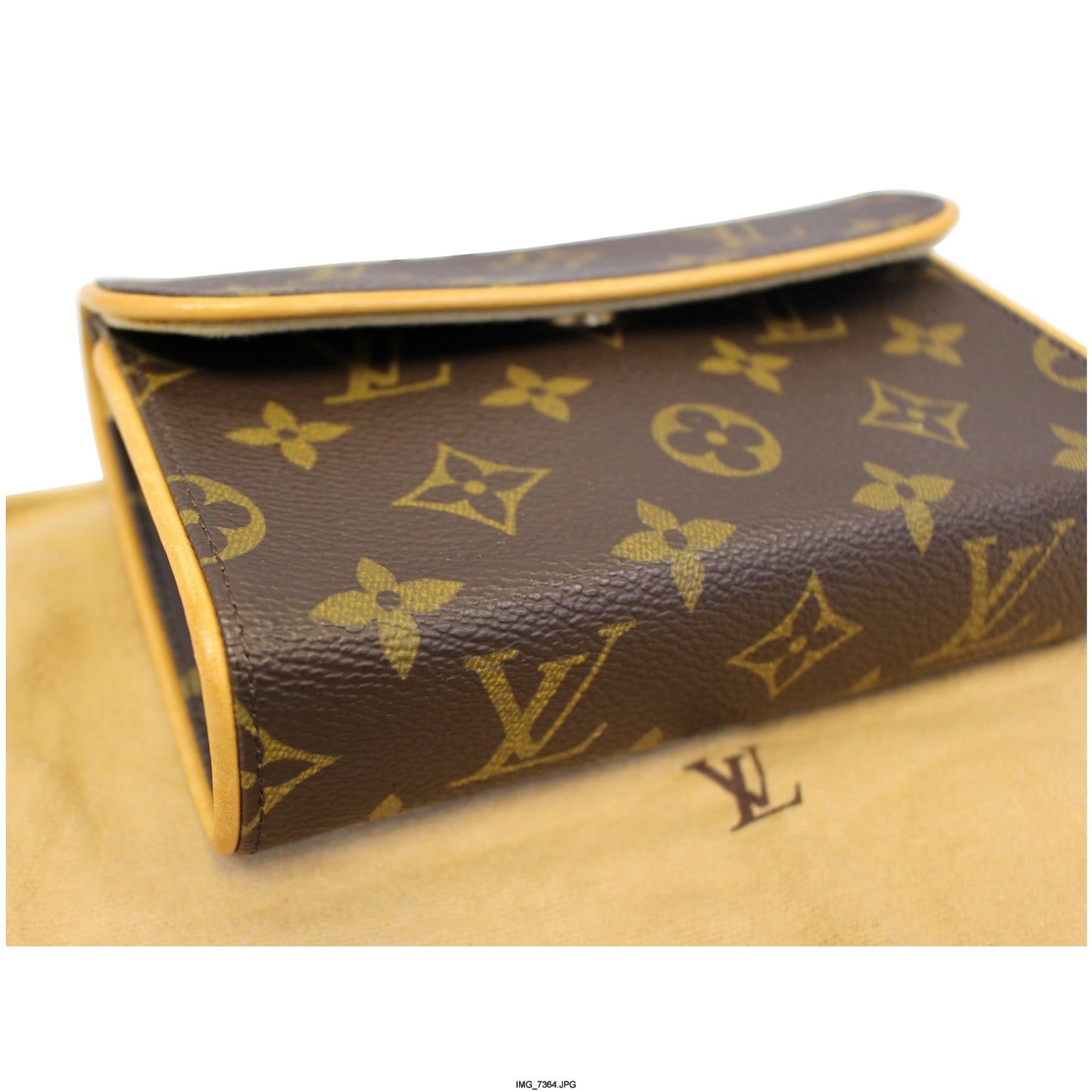 LOUIS VUITTON Pochette Florentine Monogram Canvas Waist Bag