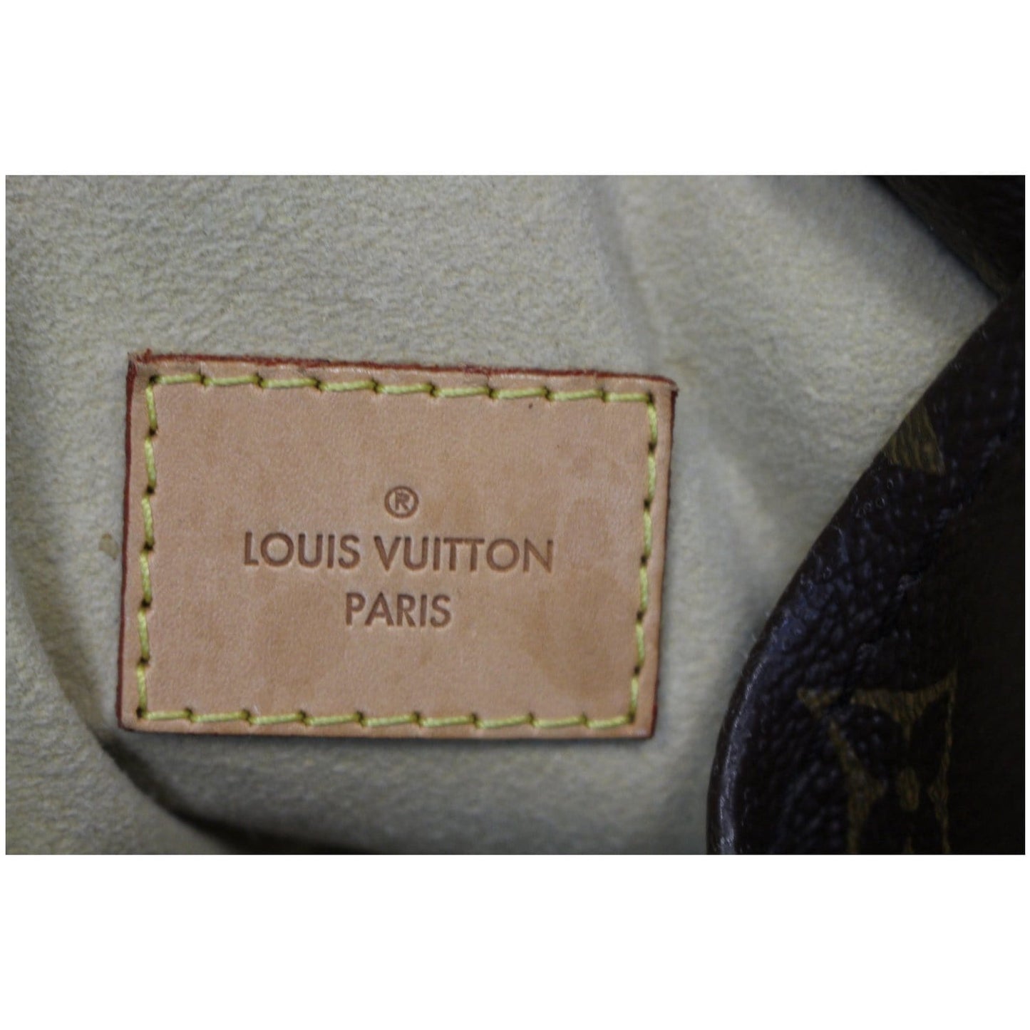 LOUIS VUITTON Artsy MM Monogram Canvas Shoulder Bag Brown