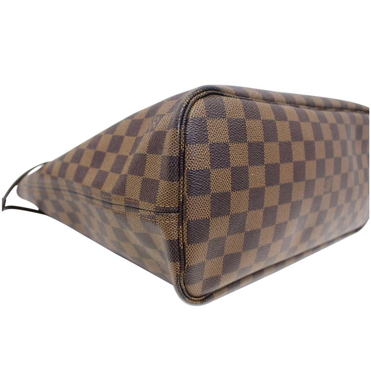 LOUIS VUITTON Neverfull MM Damier Ebene Tote Shoulder Bag