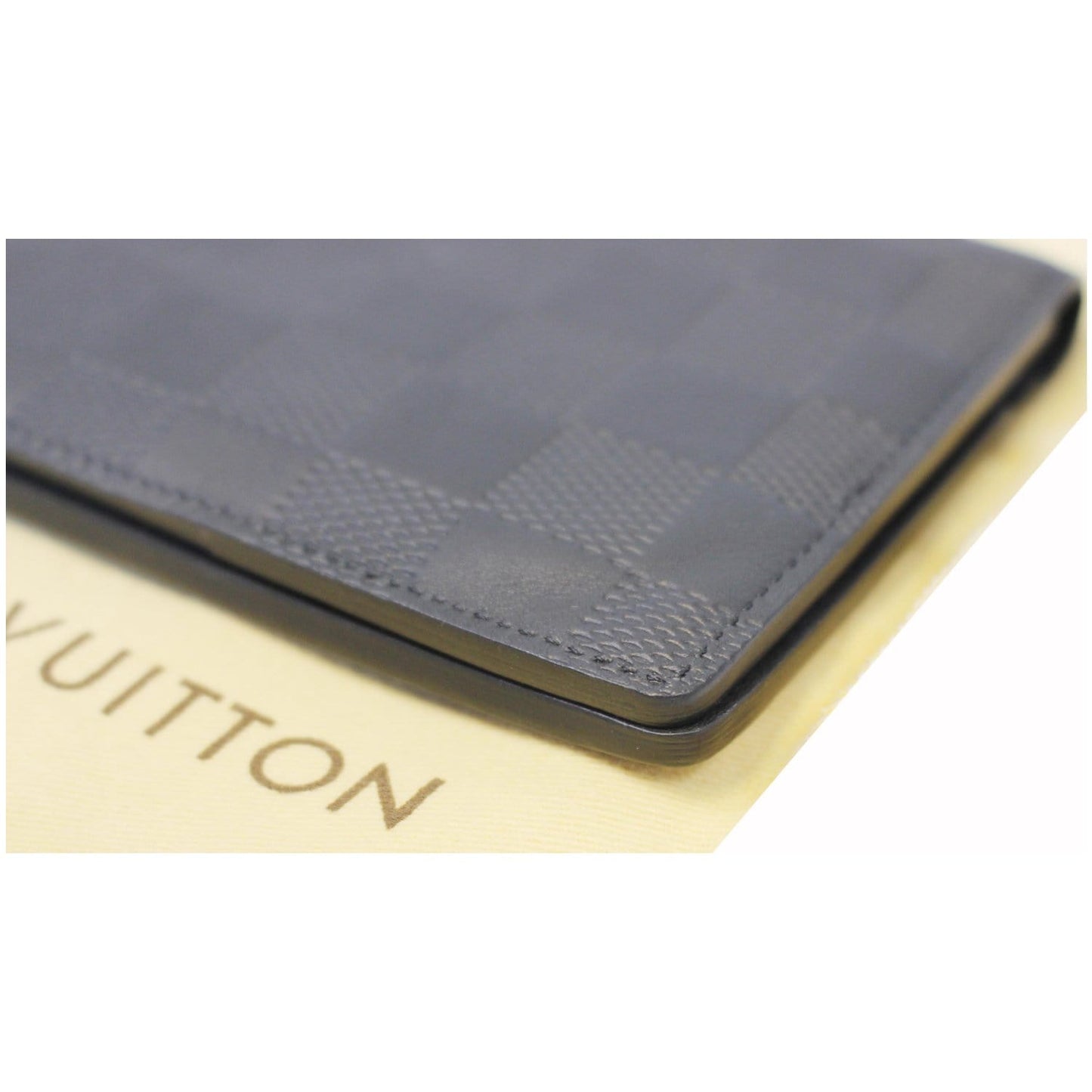 LOUIS VUITTON Pocket Organizer Damier Infini Black