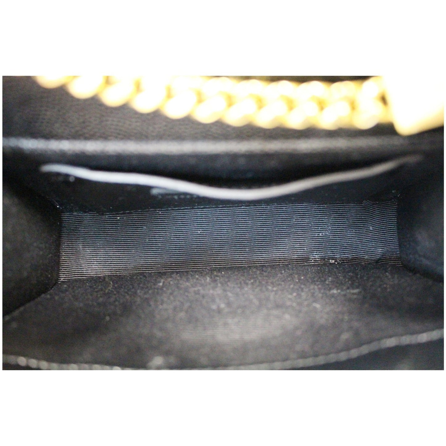 YVES SAINT LAURENT Kate Small Grain De Poudre Crossbody Bag Black