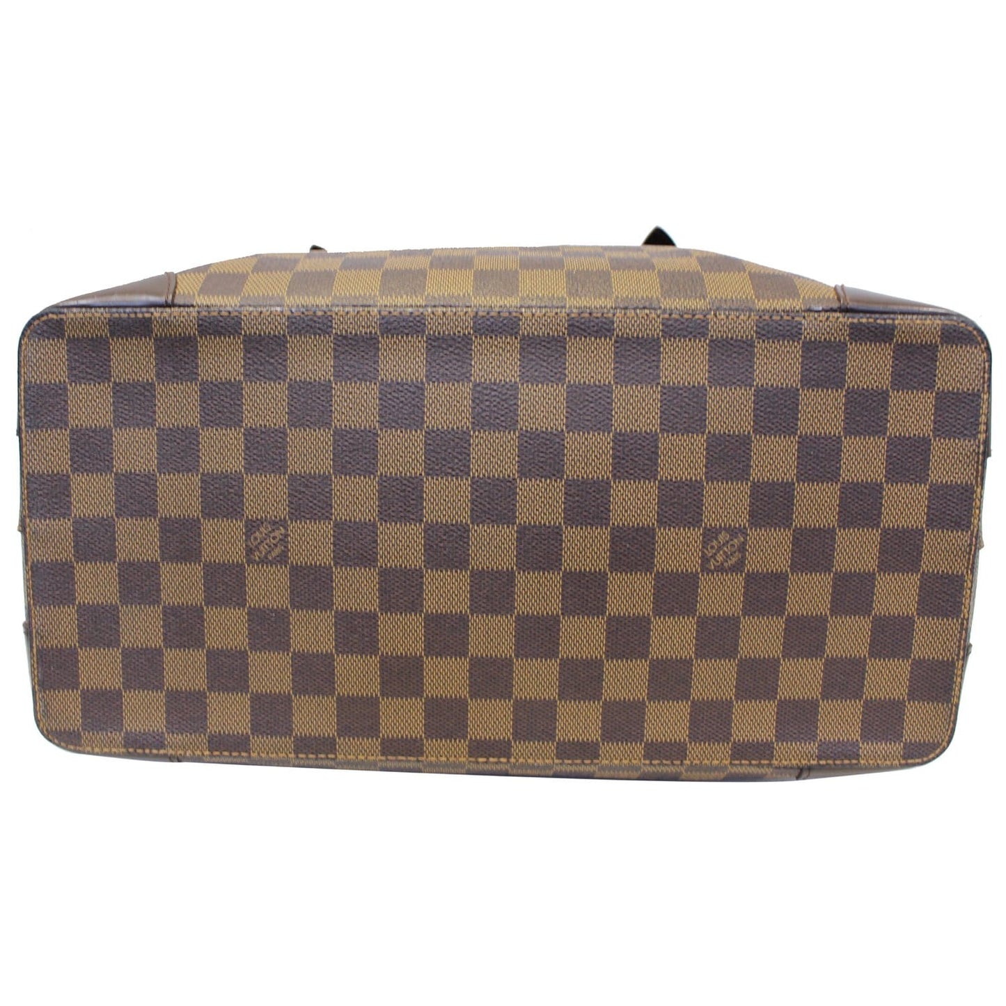 LOUIS VUITTON Hampstead MM Damier Ebene Shoulder Bag Brown